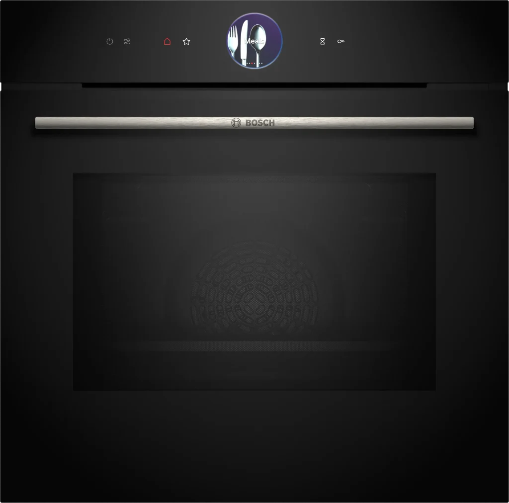 Bosch HMG7764B1B Series 8 Self Cleaning Built-in oven with microwave function 60 x 60 cm Black